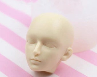 Clear Silicone Mold Men Doll Face OBI 11 Making Face Clay Doll