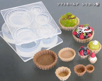 DIY Mini Hamburger Food Play Resin Mold 1:12 Small Simulation Food Silicone  Mold LX9E
