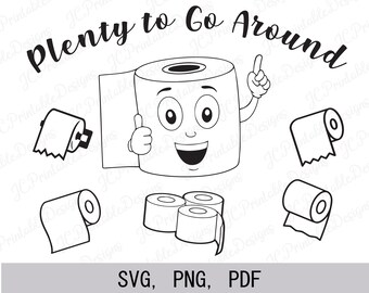 Toilet Paper Svg I Survived The Toilet Paper Crisis Of 2020 Etsy