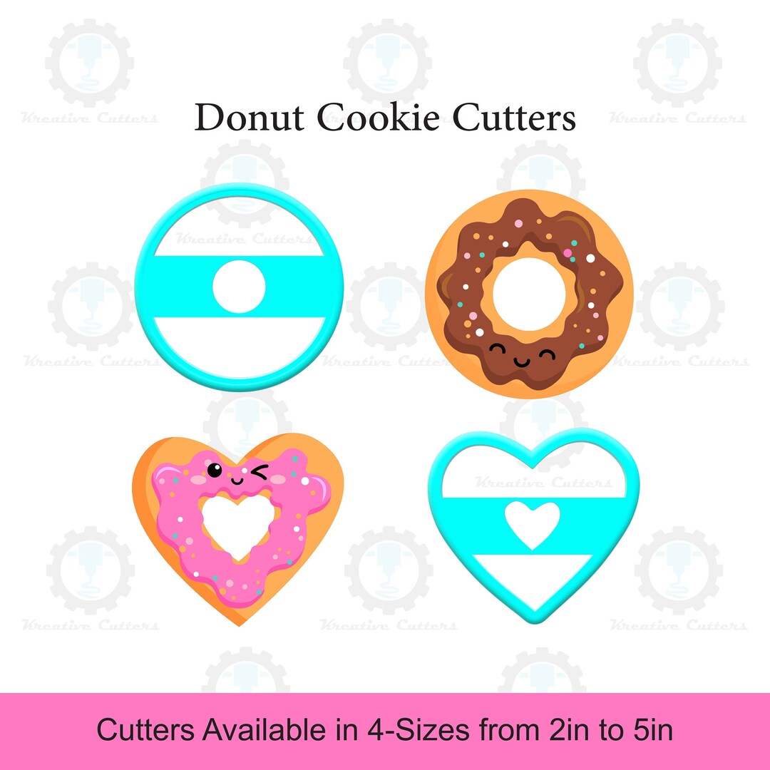 Donut Cookie Cutter Etsy