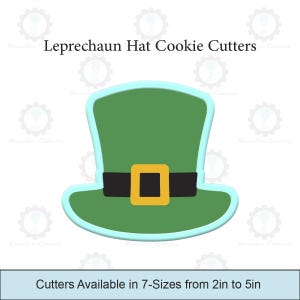 Leprechaun Hat Cookie Cutters