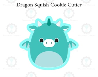 Dragon Squish Cookie Cutters