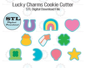 Lucky Charms Cookie Cutter | STL File