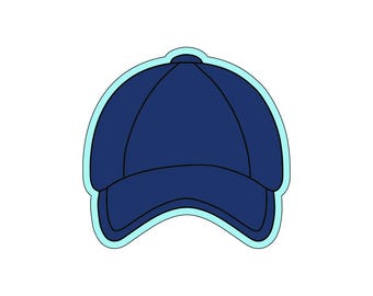Baseball Cap Cookie Cutters