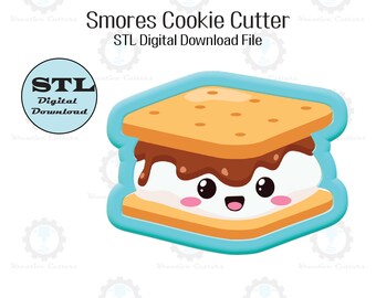 Smores Koekjes Uitsteker 2 | STL-bestand