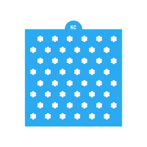 Snowflake Sprinkles Stencil | 3D Printed, Cookie, Cake, & Cupcake ...