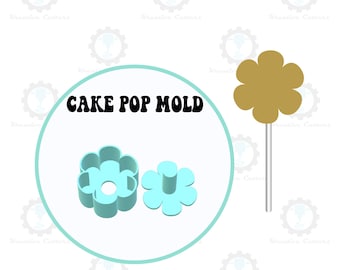 Flower Cake Pop Mold | Single or Multi-popper