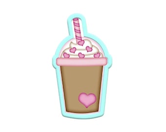 Valentines Frappuccino Cookie Cutters