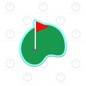 Foremki do ciastek Golf Green