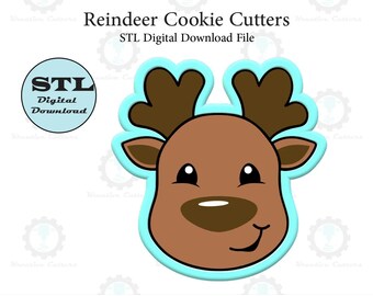 Rendierkoekvormpjes | STL-bestand