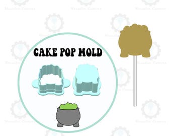 Cauldron Cake Pop Mold | Deluxe Cutter, Popper