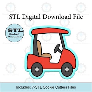 ゴルフカートクッキーカッター | STLファイル