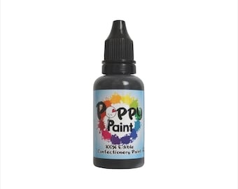 Black Poppy Paint