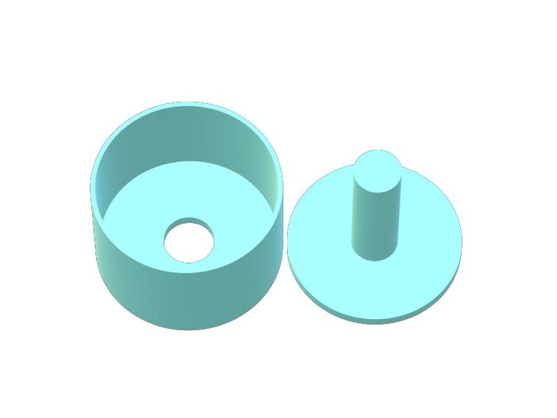 Standard Circle Cake Pop Mold with 9in Tray | Digital Download STL File image 2