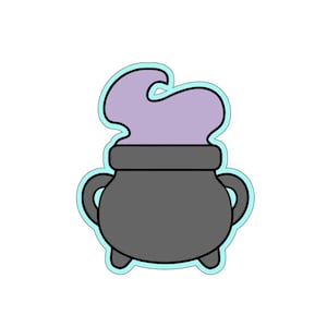 Steaming Cauldron Cookie Cutters