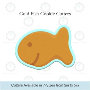 Gold Fish Cookie Cutter
