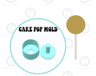 Circle Cake Pop Mold | Single or Multi-popper