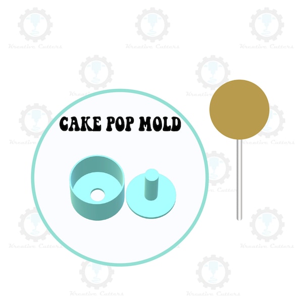 Kreis Cake Pop Form | Einzel oder Multipopper