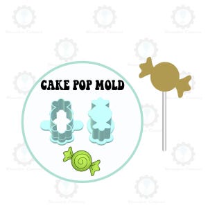 Candy Cake Pop Mold   Deluxe Cutter  Popper