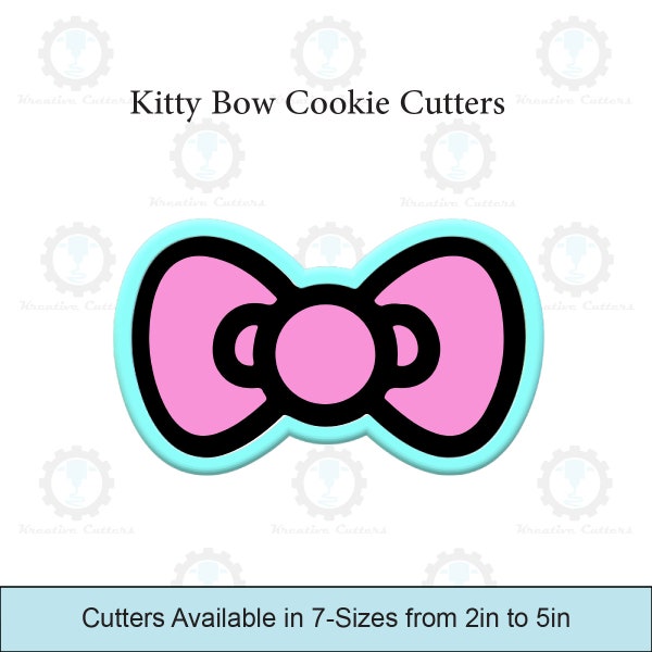 Kitty Bow Cookie Cutters