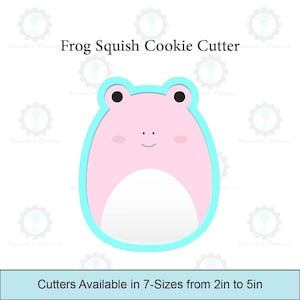 Frog Squish Cookie Cutters