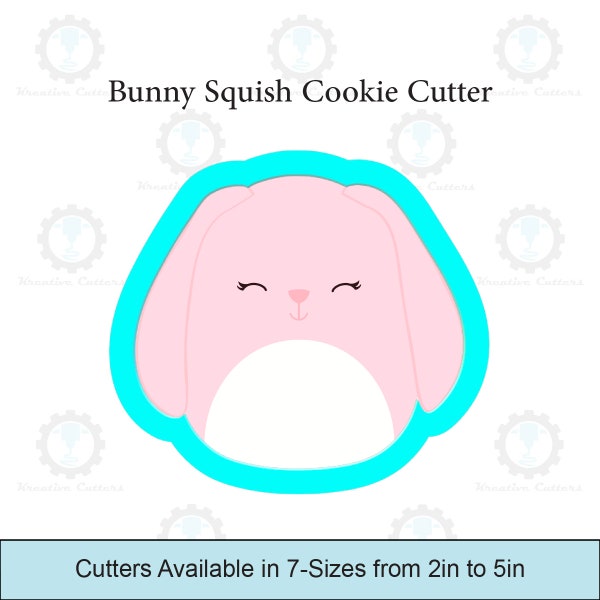 Bunny Rabbit Squish Cookie Cutters