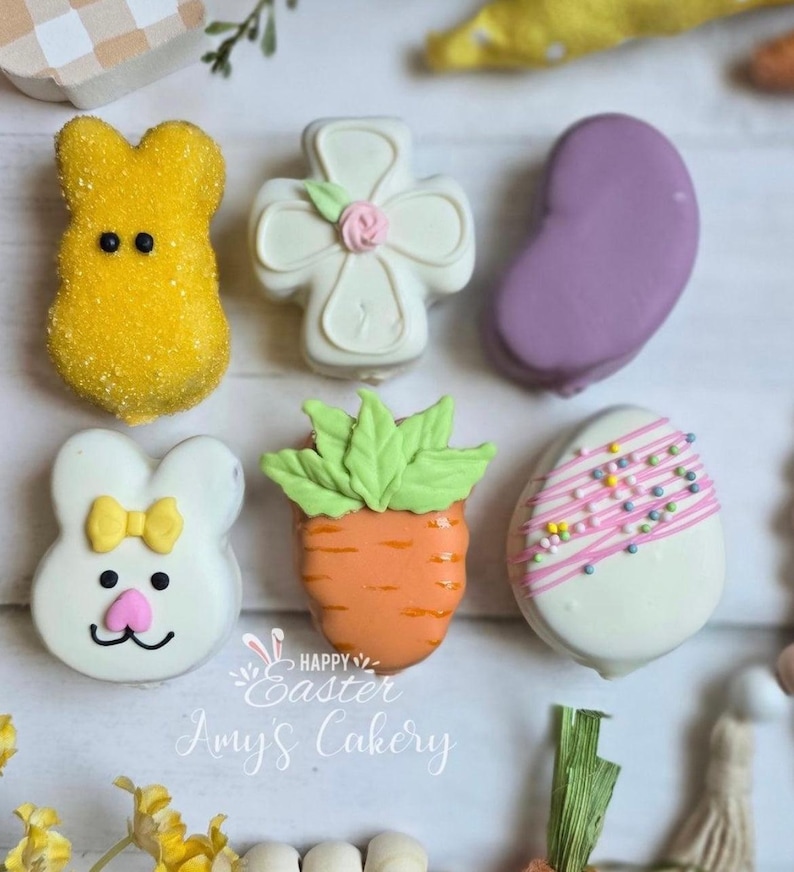 Easter Bunny Cake Pop Mold with 9in Tray | Digital Download STL File image 2