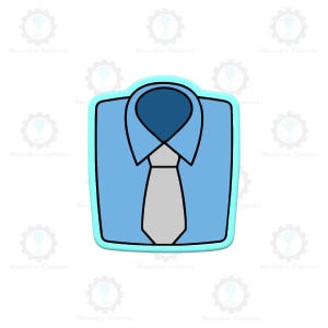 Dad Shirt and Tie Cookie Cutters
