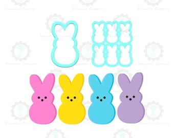 Easter Peeps Cookie Cutter | Single Cutter & Multi Cutter Options