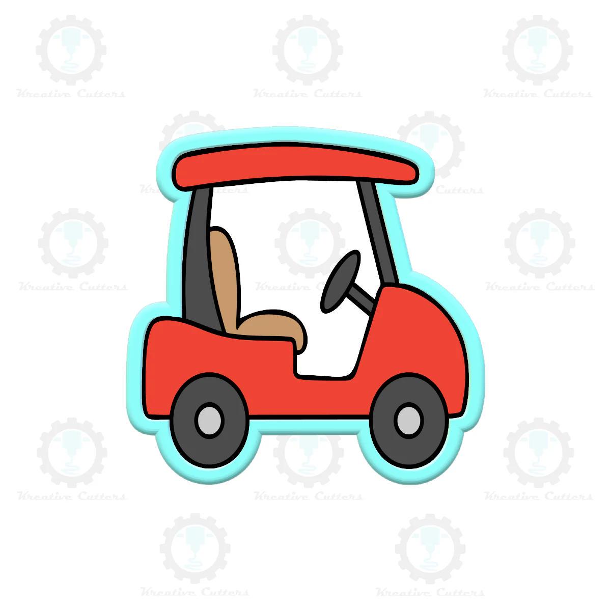 Golf Cart Cookie Cutters