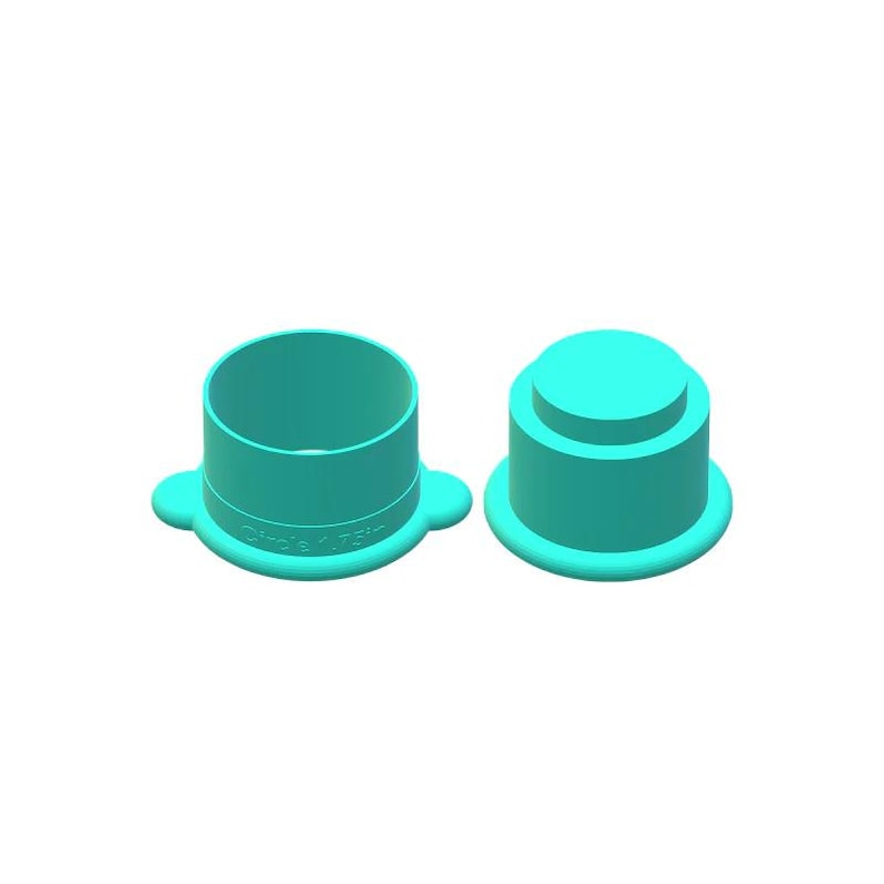Circle Disc Stuffed Cake Pop Mold with Filling Embosser image 5