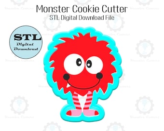 Monster Cookie Cutter 2 | STL File