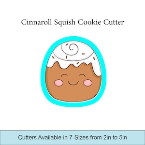 Cortadores de galletas Cinnaroll Squish