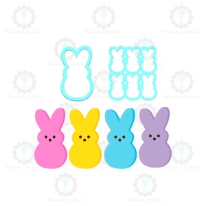 Easter Peeps Cookie Cutter | Single Cutter & Multi Cutter Options
