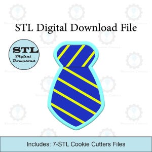 Tie Cookie Cutters | STL File