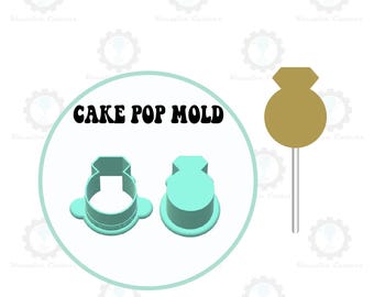 Diamond Ring Cake Pop Mold | Deluxe Cutter, Popper