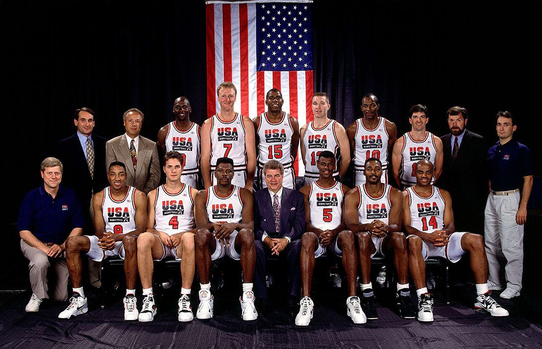 1992 Olympic Dream Team Poster V1 Etsy