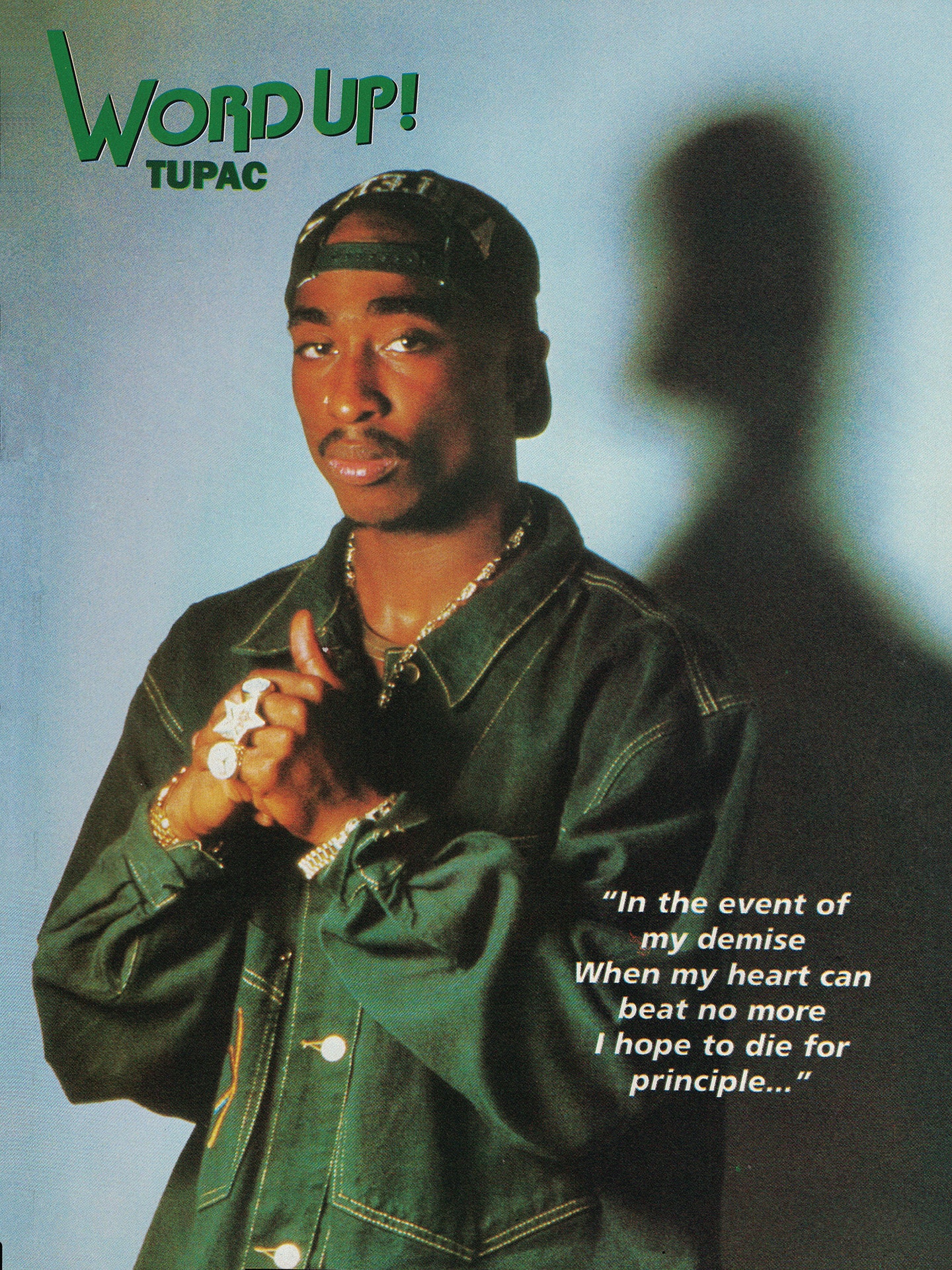 Tupac Poster V8 12x16 | Etsy