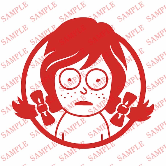 Morty's Wendy's SVG Cricut Silhouette Cut File Etsy