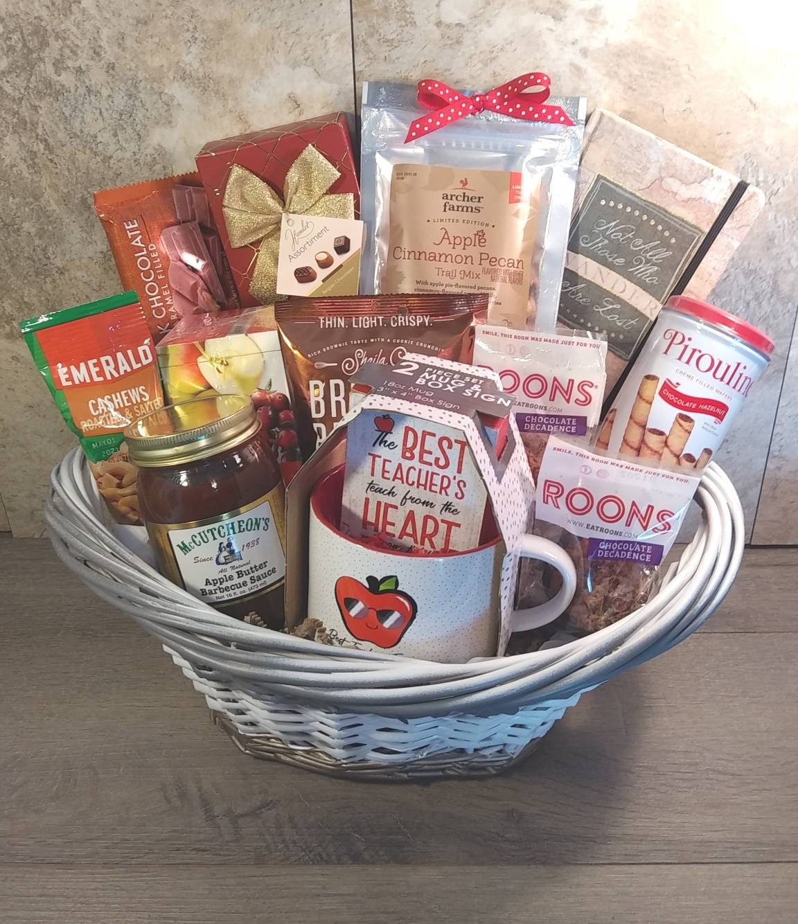 Teacher Appreciation Gift Basket Etsy