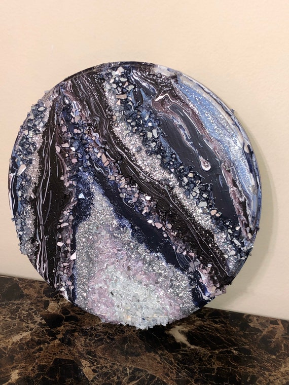 Geode Wall Art Etsy
