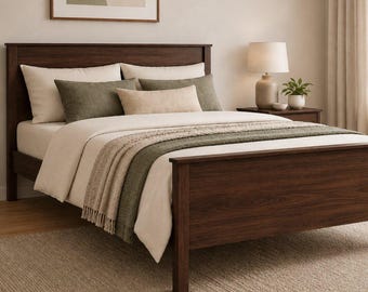 Shouldham High End Solid Pine Bed Frame | Extra Strong Wooden Bed