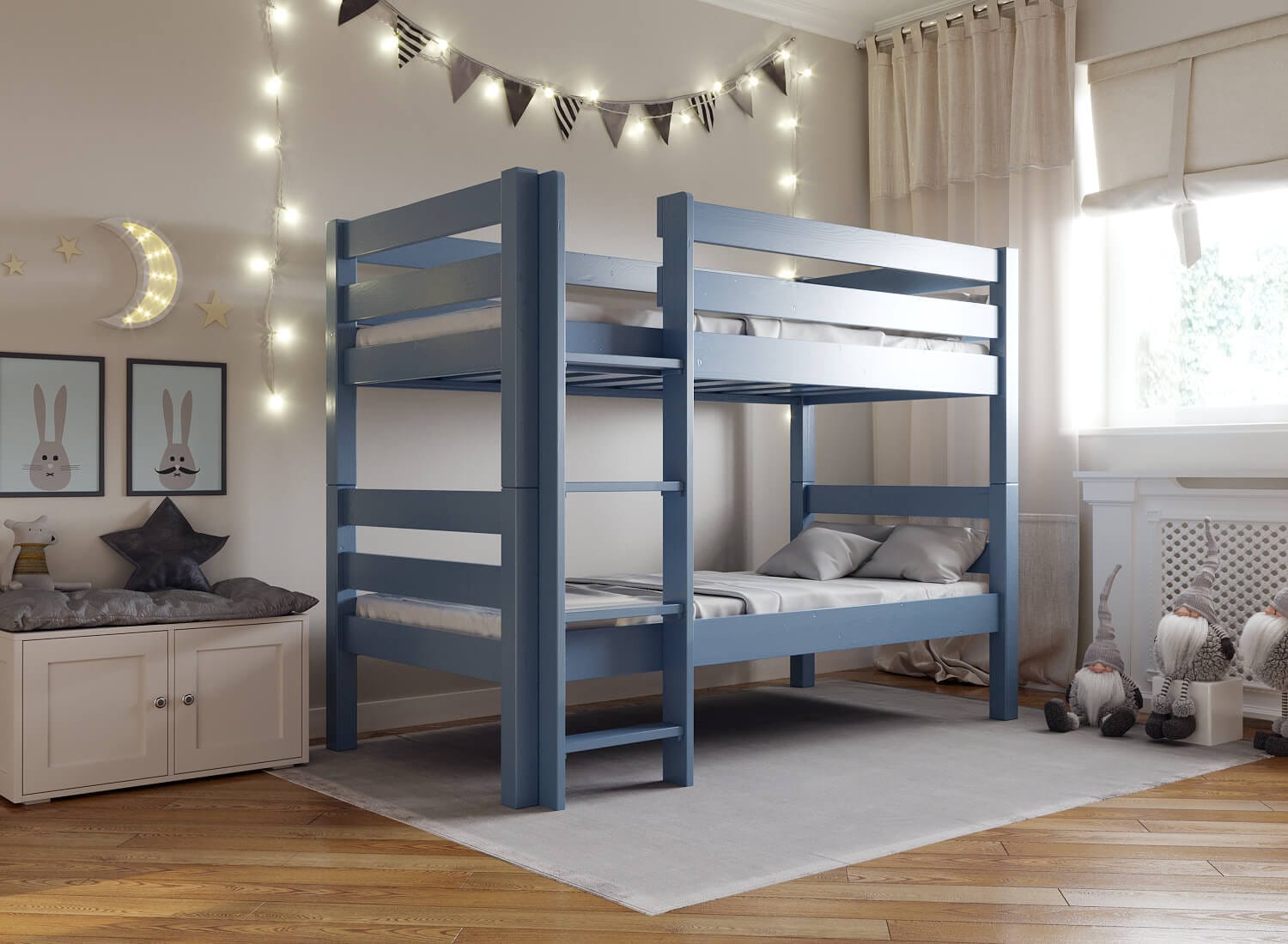 Wayfair bunk beds grey online