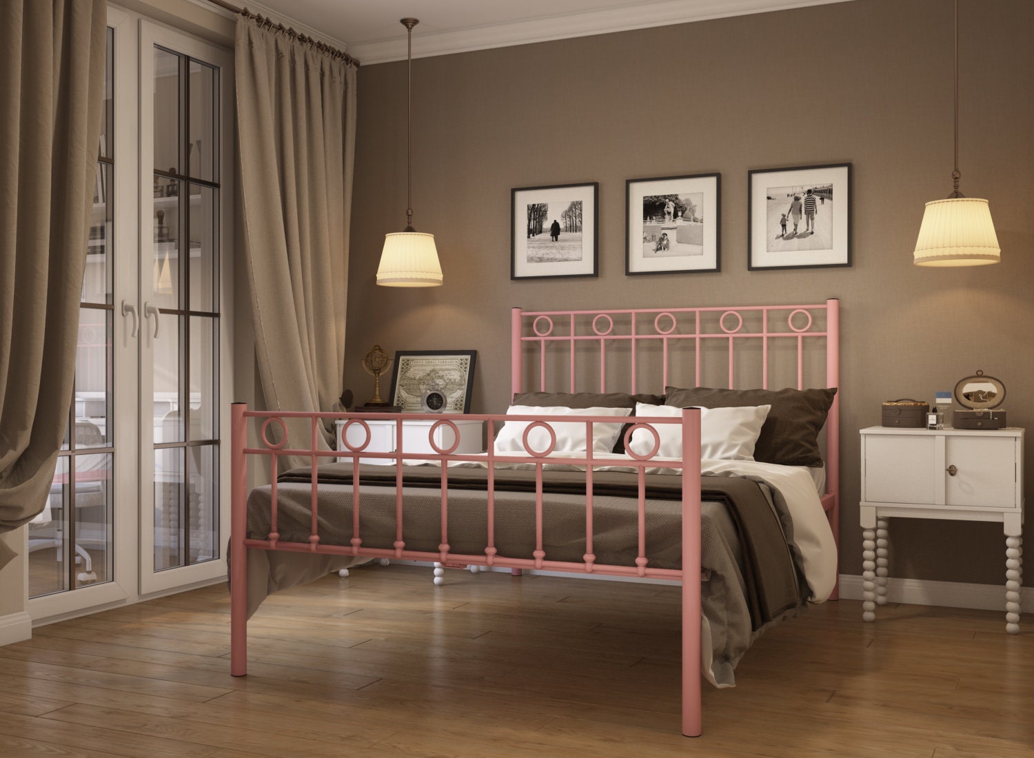 Reinforced on sale metal beds