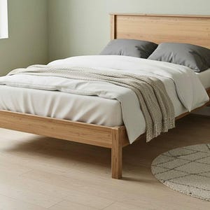 Extra Strong Solid Pine Wooden Bed - Shouldham Low End
