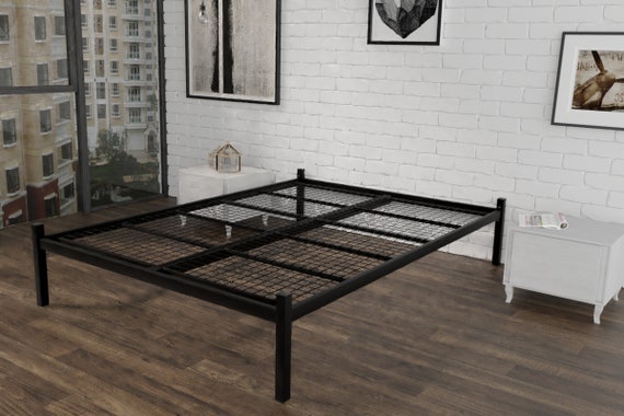Double bed frame sturdy discount
