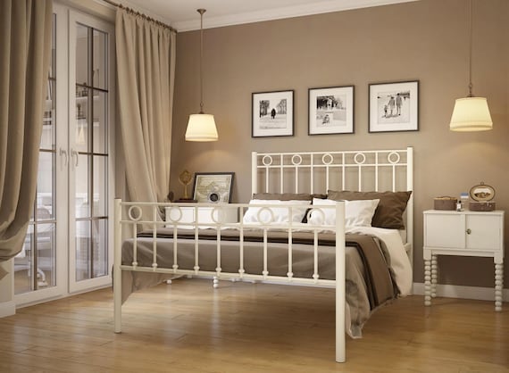 Wire mesh bed sale frame