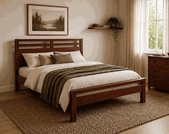 Tottingham Strong Wooden Bed Frame | Solid Pine Design