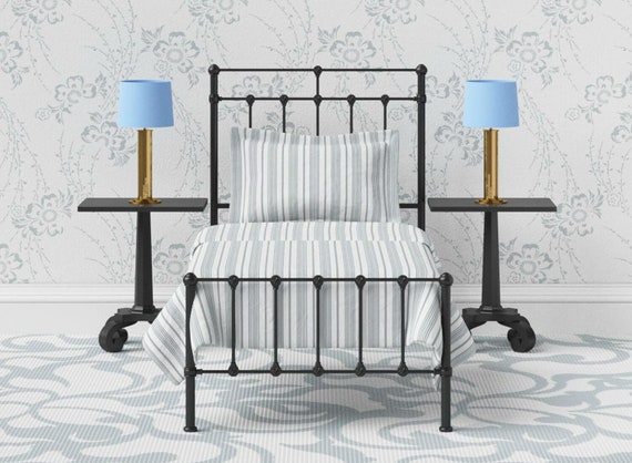 Rot iron bed single discount