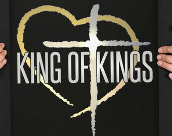Jesus King of Kings Christian PNG, Bible Verse Verses png, Christian Religious png, Jesus Christ Cross png,  Etsy Christian png Store